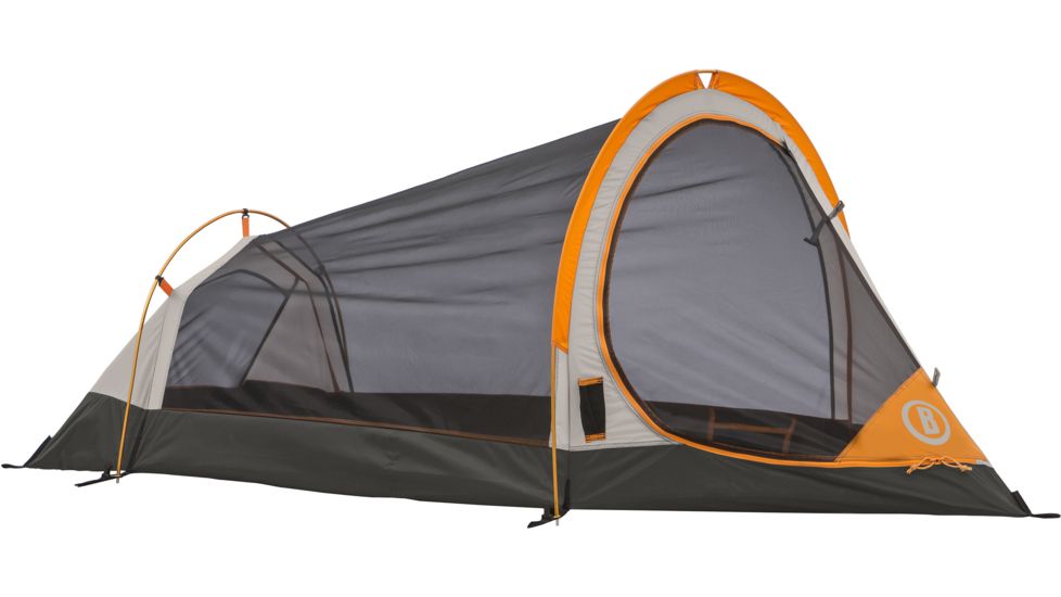 Bushnell 1 Person Backpacking Tent, Orange/Gray/Black, 50000