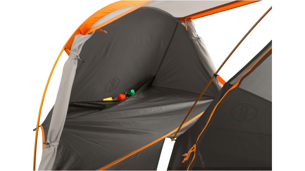 Bushnell 2 Person Backpacking Tent, Orange/Gray/Black, 50001