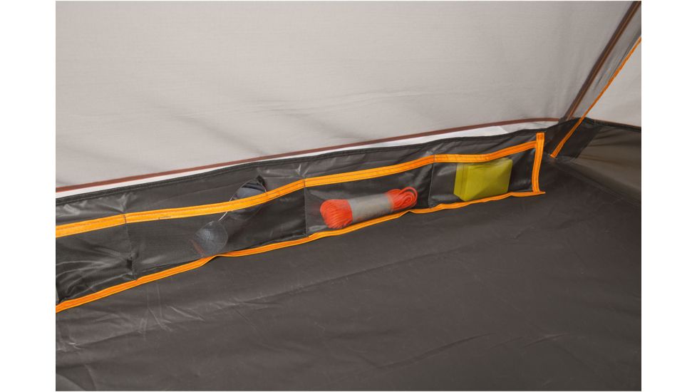 Bushnell 2 Person Backpacking Tent, Orange/Gray/Black, 50001