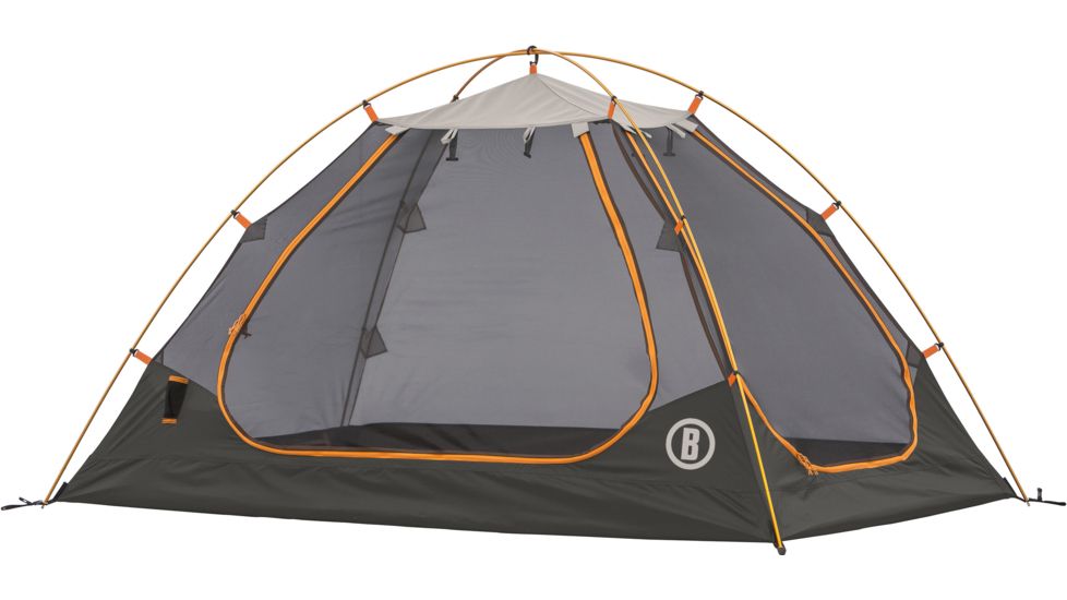 Bushnell 2 Person Backpacking Tent, Orange/Gray/Black, 50001