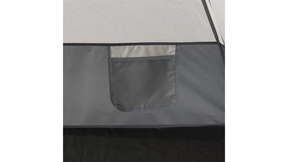 Bushnell 4 Person FRP Dome Tent, Blue/Gray/Dark Gray, 50005