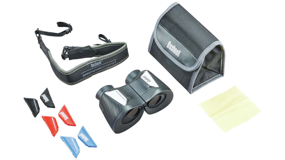 Bushnell 4X30 Spectator Sport Perafocus Binoculars, Black/Silver, BS1430