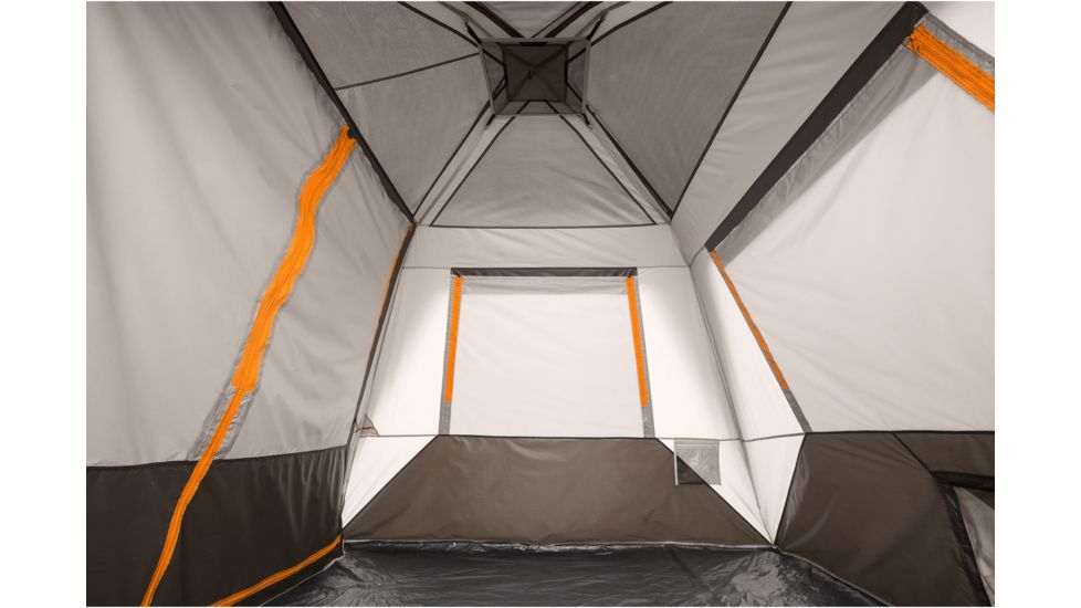 Bushnell 6 Person Instant Cabin Tent, Orange/Gray/Black, 50002