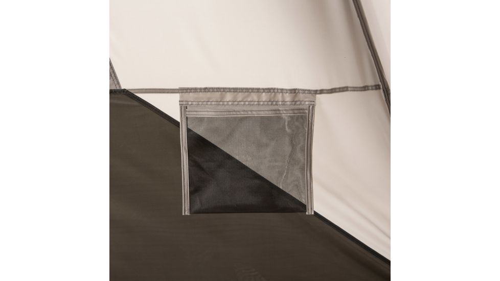 Bushnell 6 Person Instant Cabin Tent, Orange/Gray/Black, 50002