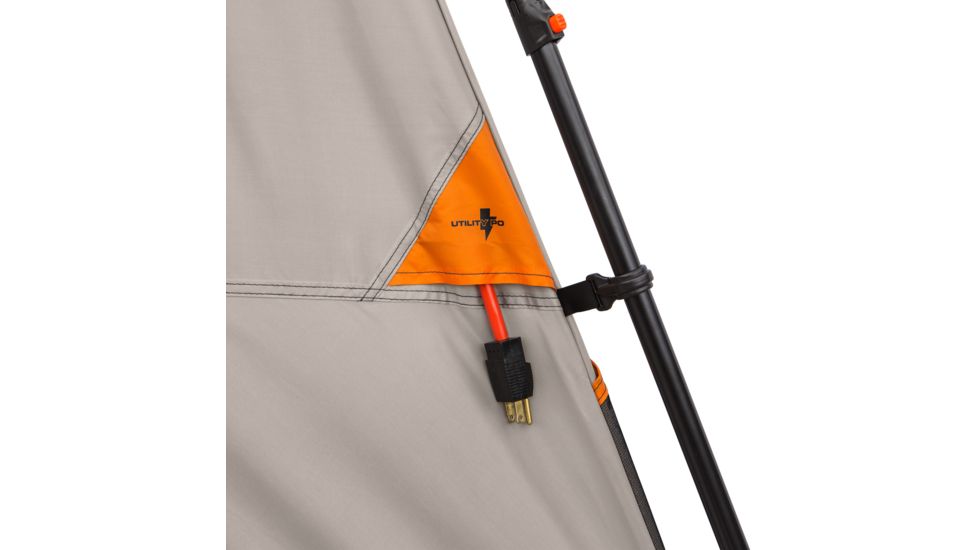 Bushnell 6 Person Instant Cabin Tent, Orange/Gray/Black, 50002