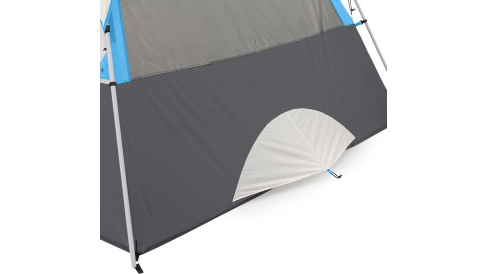 Bushnell 8 Person FRP Cabin Tent, Blue/Gray/Dark Gray, 50006