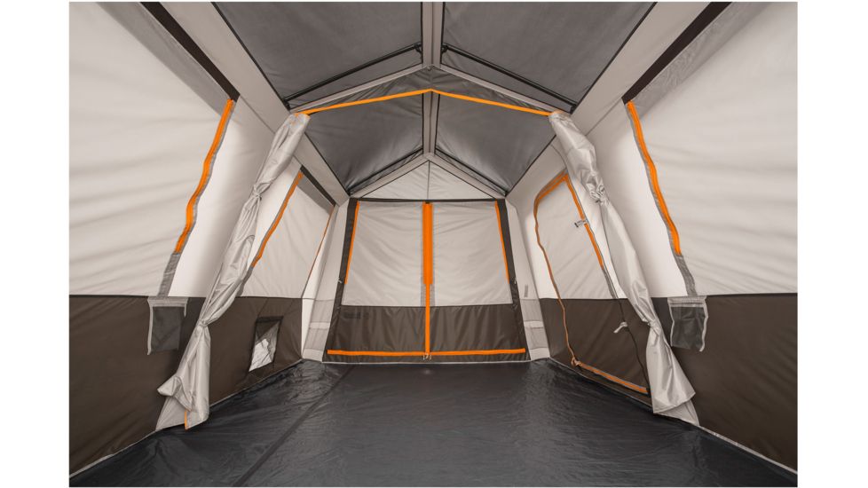 Bushnell 9 Person Instant Cabin Tent, Orange/Gray/Black, 50003
