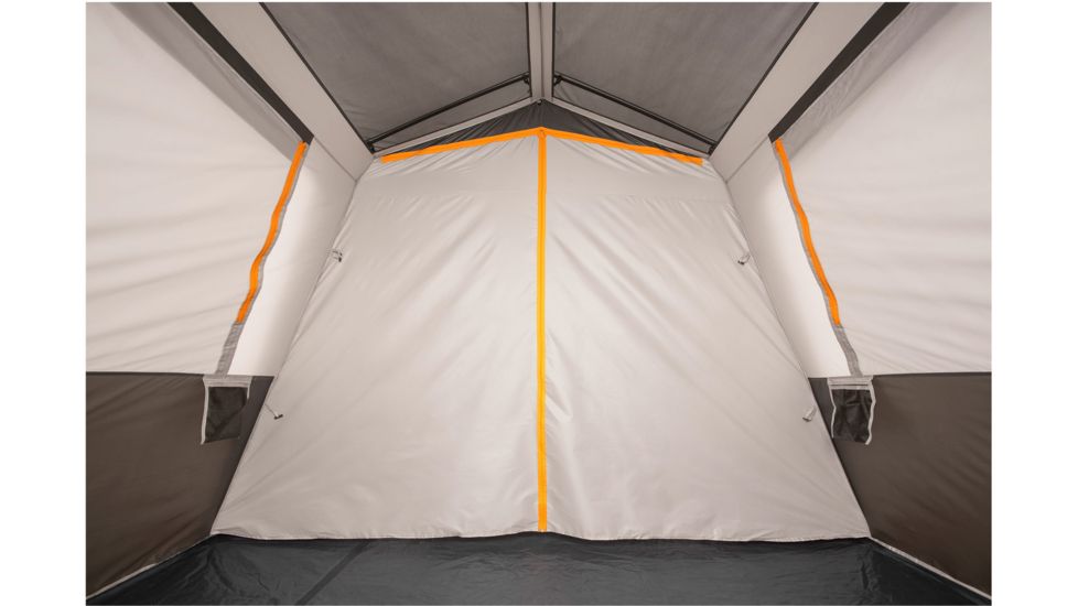 Bushnell 9 Person Instant Cabin Tent, Orange/Gray/Black, 50003