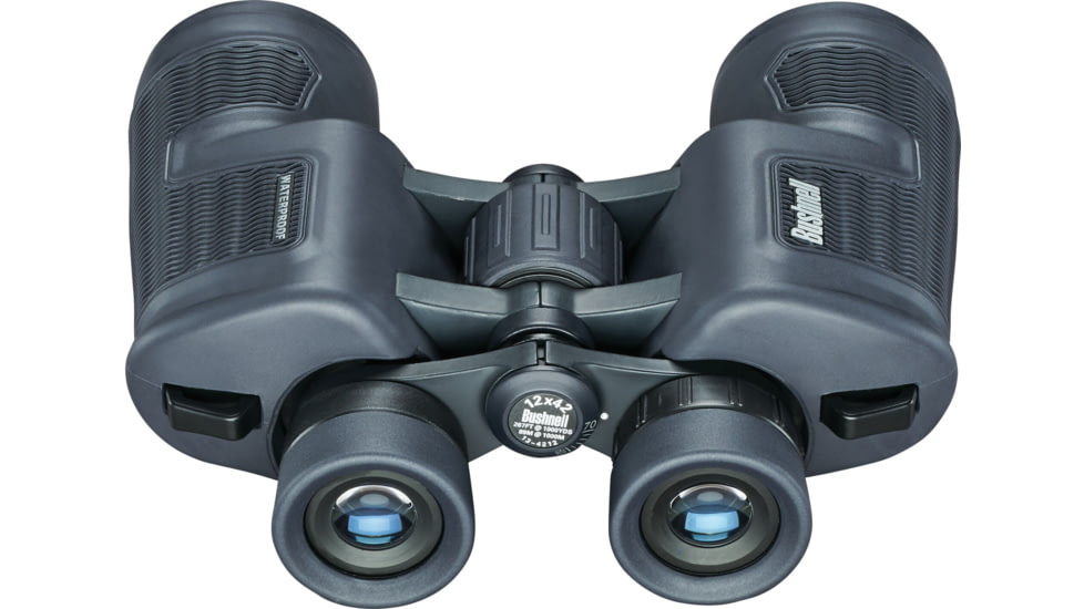 Bushnell H2O 12x42mm Porro WP/FP Binocular, Twist Up Eyecups, Box 6L, Dark Blue, 134212R