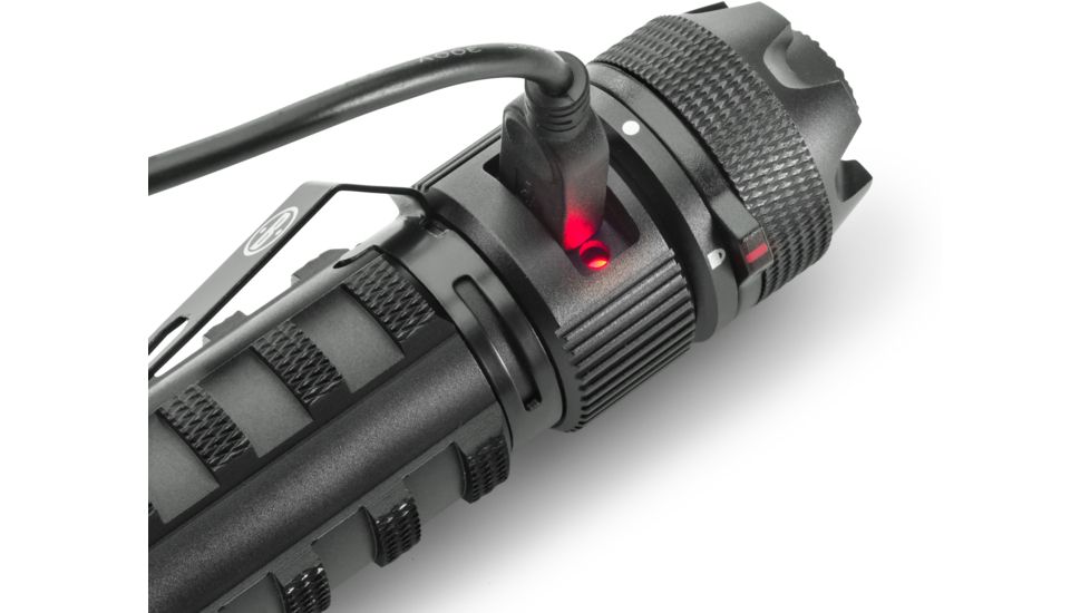 Bushnell PRO Rechargable 1000 Lumen Flashlight, Black, 50009