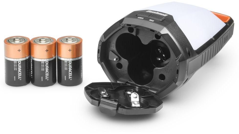 Bushnell TRKR 500 Lumen MC Lantern, Black/Orange, 50015