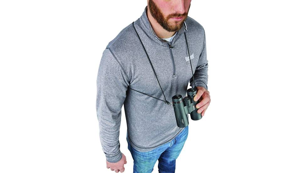 Bushnell Ultra Light Binocular Harness with Quick Connectors, Black, 19126C