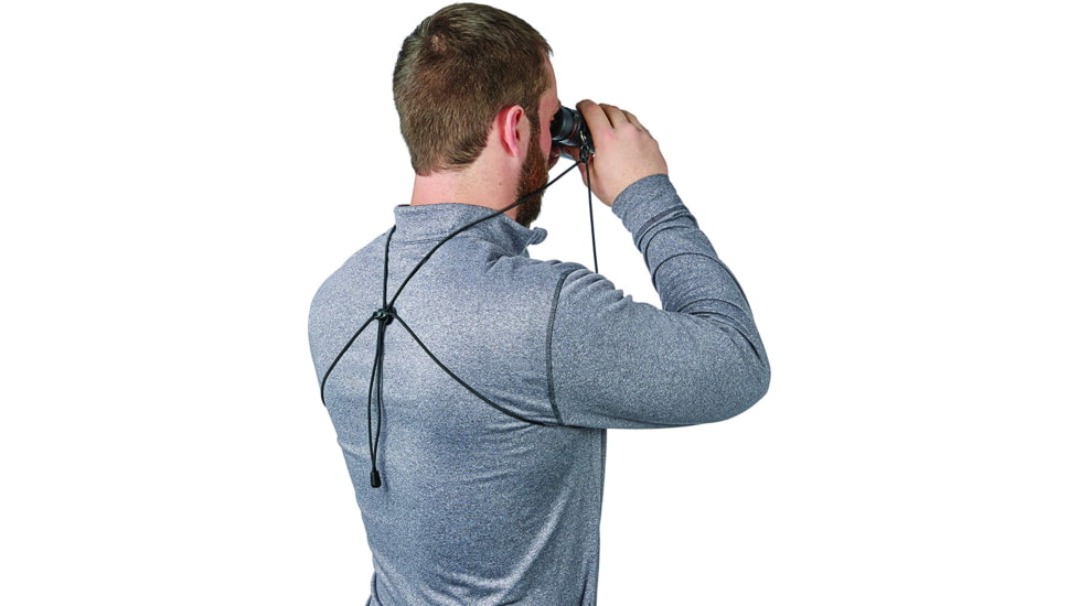 Bushnell Ultra Light Binocular Harness with Quick Connectors, Black, 19126C