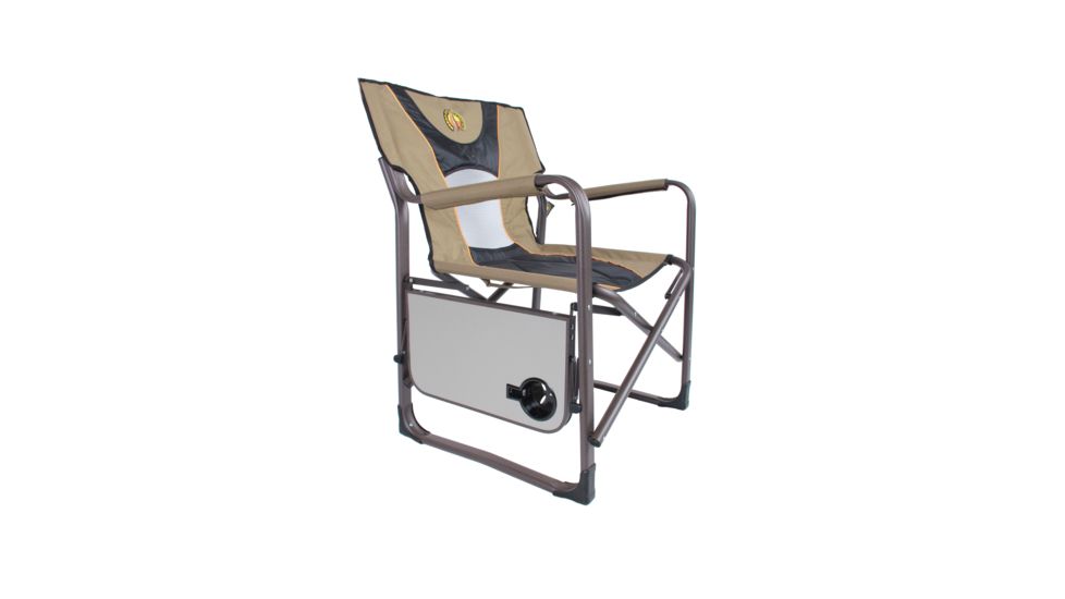 Bushtec Adventure Charlie 440 Big Directors Chair, Beige/Black, ALFCSDCT
