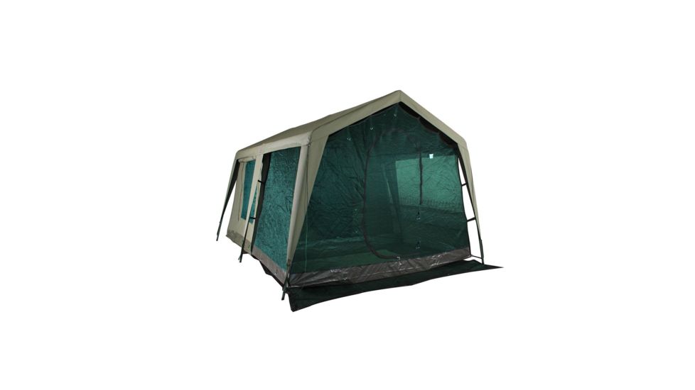 Bushtec Adventure Zulu 1200 Half Mesh Diner, Olive, GAZDIN185FR