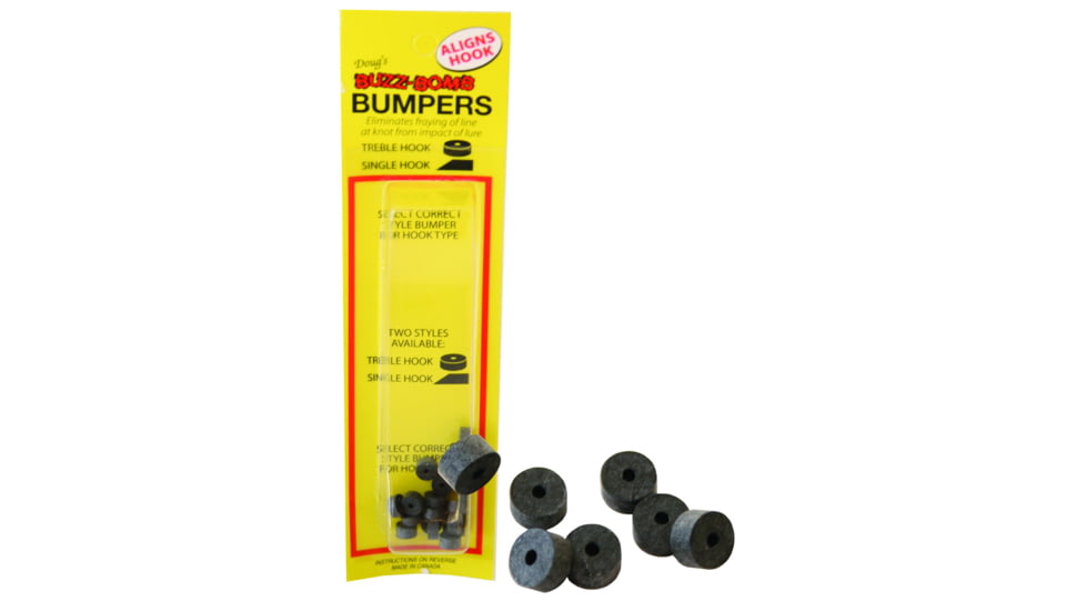 Buzz Bomb Bb Bumper- Treble Hook Bumpers, 20 Per Pack, BB Bumper-20pk