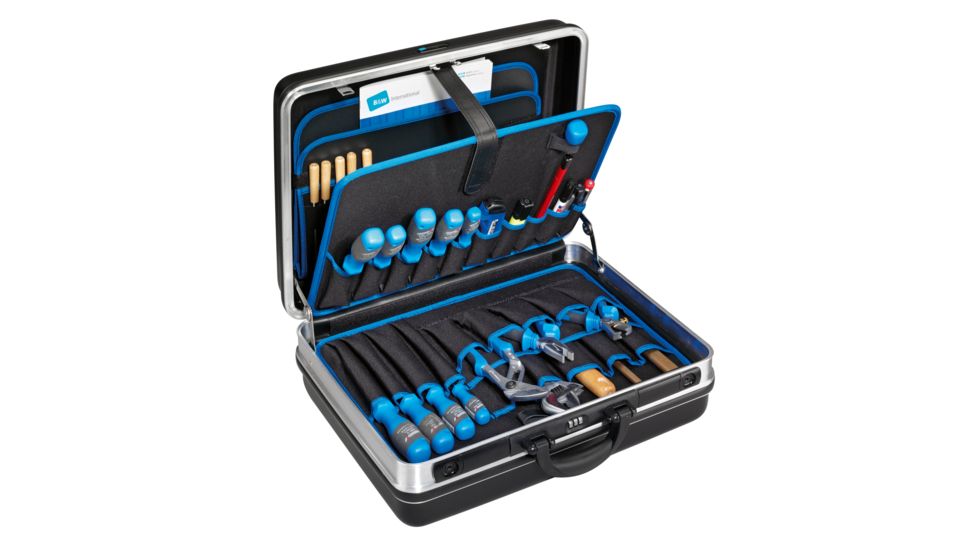 B&amp;W International Easy Tool Case With Pocket Boards, Black 114.02/P