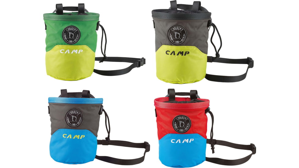 C.A.M.P. Acqualong Chalk Bag, 8 Pack, Assorted, 3071