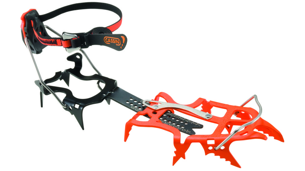 C.A.M.P. Alpinists Tech Ice Crampon, Anti-Balling Plates, 2680