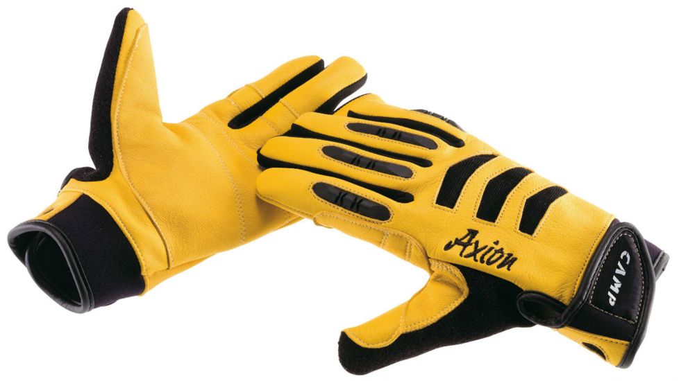 C.A.M.P. Axion Belay Gloves-Yellow-Medium