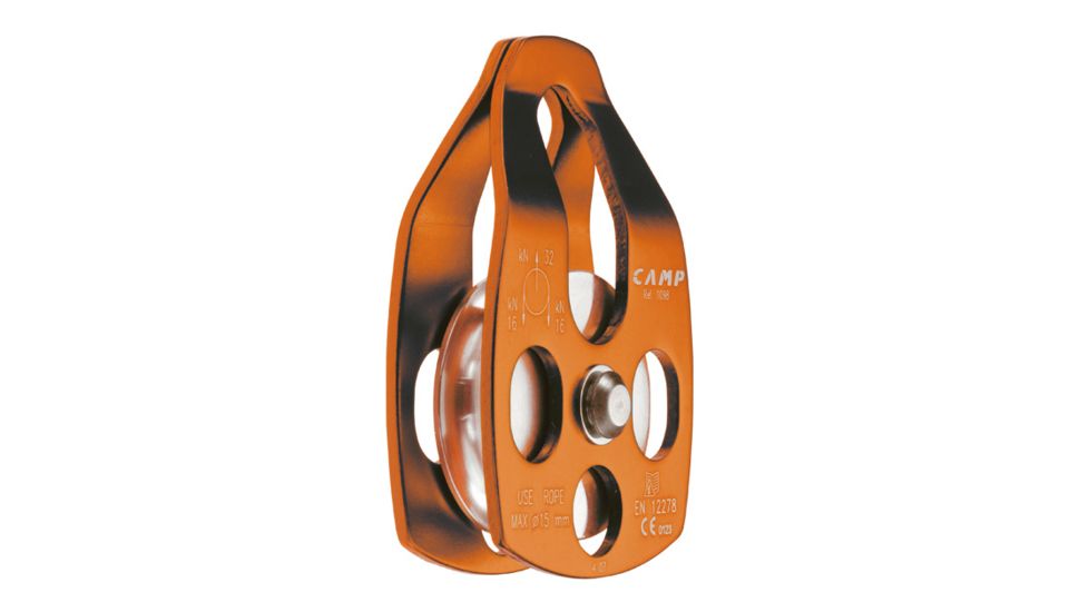 C.A.M.P. Ball Bearing Mobile Pulley-Orange-Large