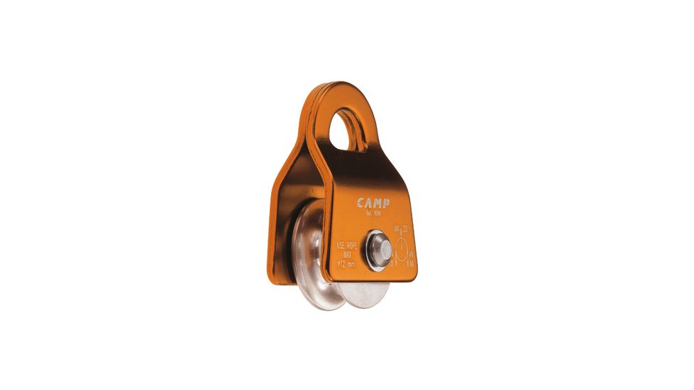 C.A.M.P. Ball Bearing Mobile Pulley-Orange-Small