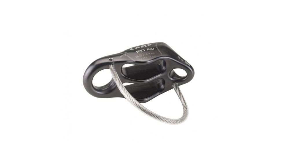 C.A.M.P. Cassin Piu 2 Belay Kit, Gun Metal, 86602
