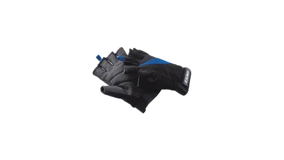 Fingerless Synthetic Gloves - L
