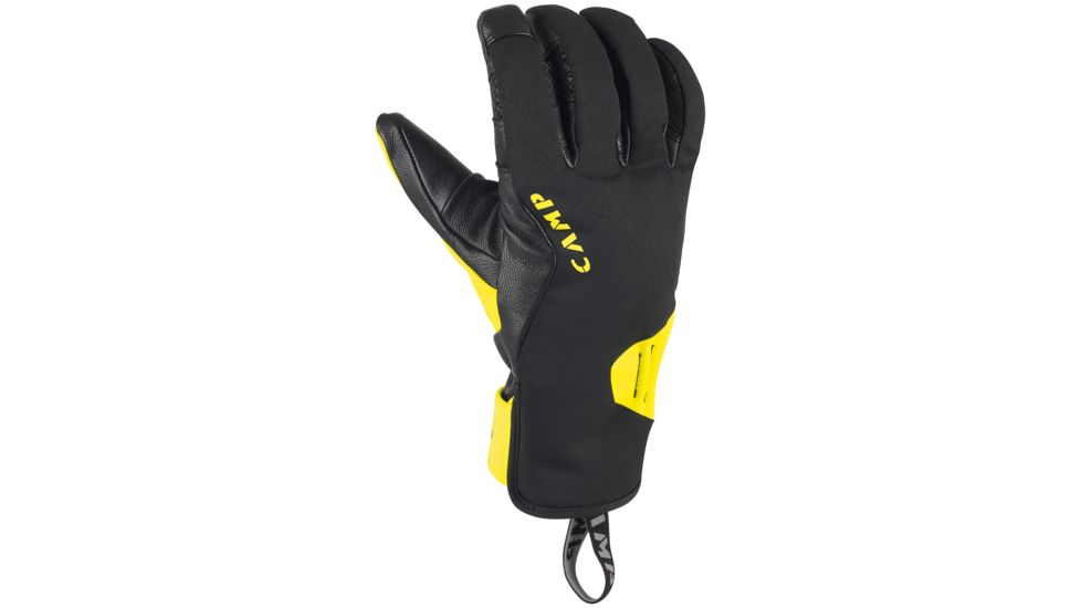 C.A.M.P. Geko Ice Alpine Gloves - Unisex, Black / Yellow, Large, 2820L