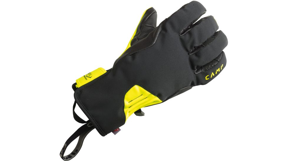 C.A.M.P. GeKO Ice Gloves - Men's-Black/Fluo Yellow-Small