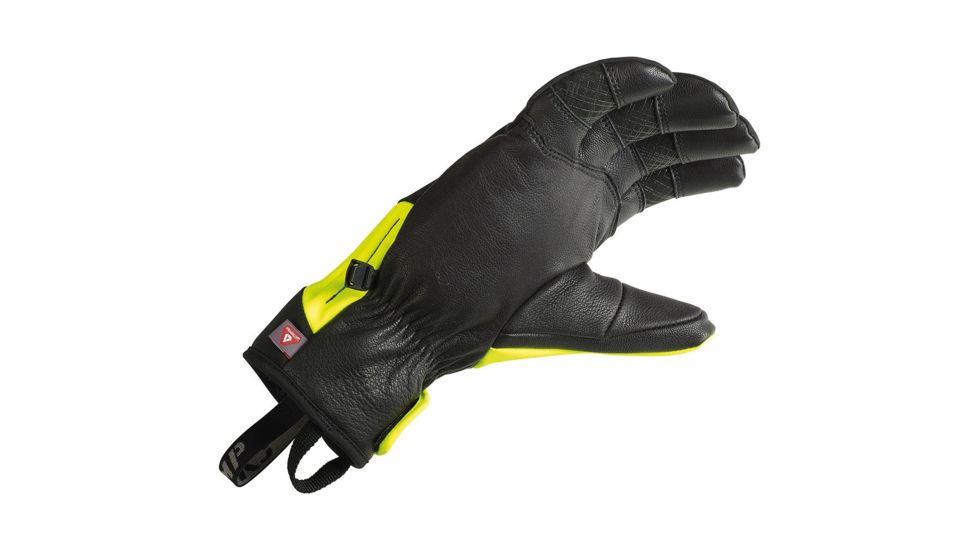 C.A.M.P. GeKO Men's Ice Gloves, Black/ Fluo Yellow