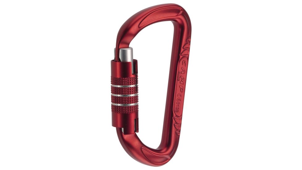 C.A.M.P. Guide Locking Carabiner-Red-3Lock