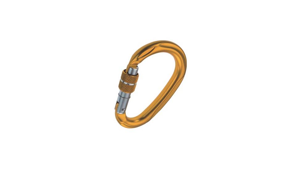 C.A.M.P. HMS Compact Lock Carabiner (Screwgate)-Orange