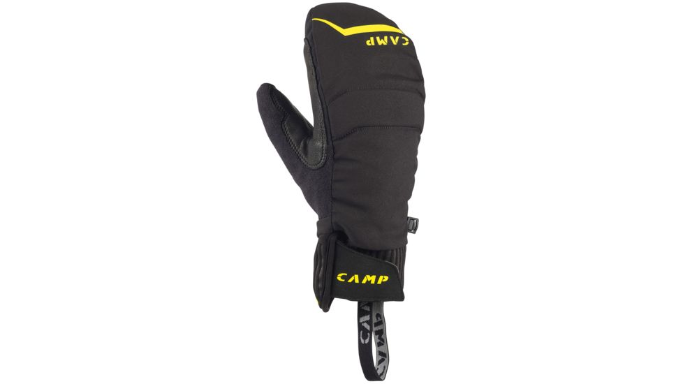 C.A.M.P. Hot Dry Mittn Mountaineering Mitt - Unisex, Black / Yellow, Small, 2832S