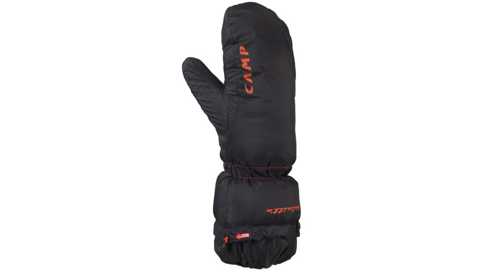 C.A.M.P. Hotmittn Mountaineering Mitt - Unisex, Black / Red, Small, 2837S