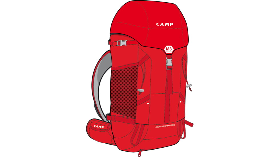 C.A.M.P. M3 Pack - Red