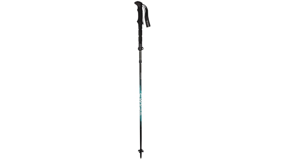 C.A.M.P. Megasonic Trekking Poles, Black/Aqua, 3350