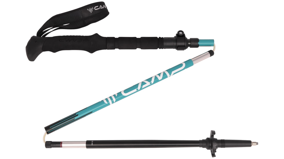C.A.M.P. Megasonic Trekking Poles, Black/Aqua, 3350