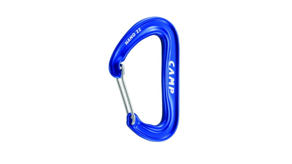 C.A.M.P. Nano 22 Carabiner-Blue-Clearance