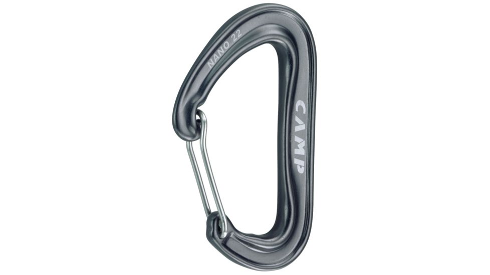 C.A.M.P. Nano 22 Carabiner-Gunmetal
