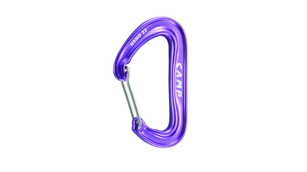 C.A.M.P. Nano 22 Carabiner-Purple-Clearance