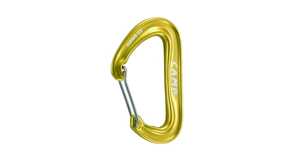 C.A.M.P. Nano 22 Carabiner-Yellow-Clearance