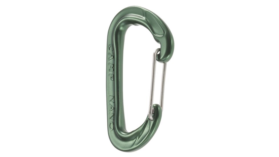 C.A.M.P. Nano 23 Wire Carabiner-Green