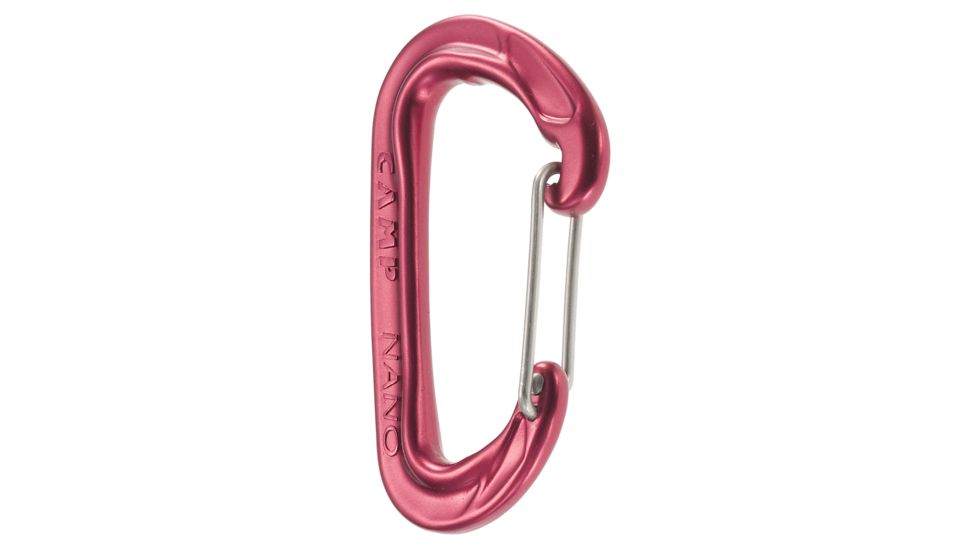 C.A.M.P. Nano 23 Wire Carabiner-Red