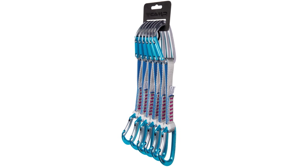 C.A.M.P. Orbit Express KS Quickdraw - 6 Pack, Grey/Blue/Fuchsia, 18 cm, 3438