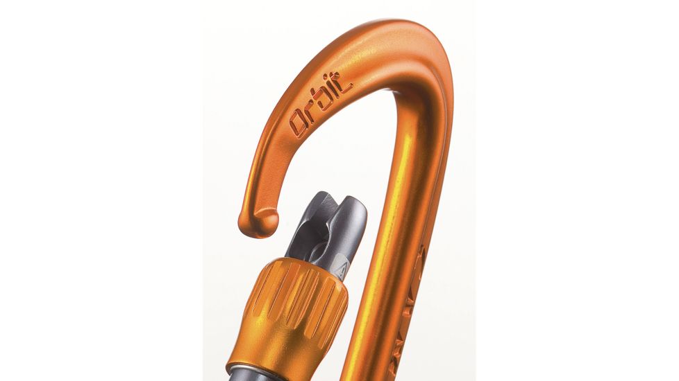 C.A.M.P. Orbit Lock Carabiners, Orange, 292901