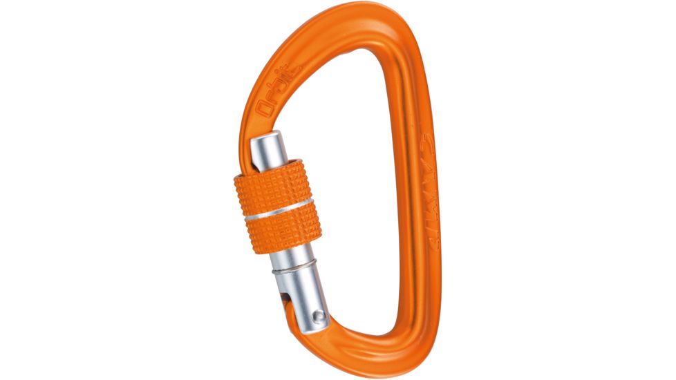 C.A.M.P. Orbit Locking Carabiner-Orange