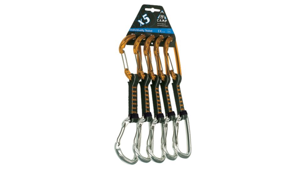 C.A.M.P. Orbit Wire Express Nylon KS Quickdraw - 5 Pack-11 cm