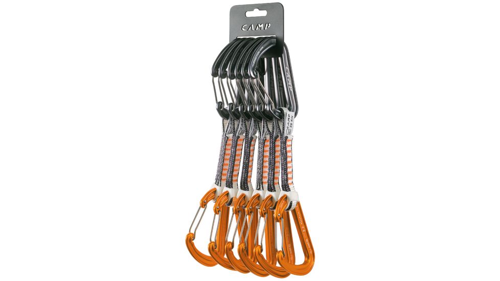 C.A.M.P. Photon Wire Express KS Dyneema Quickdraws - 6 Pack, 11cm, 2884