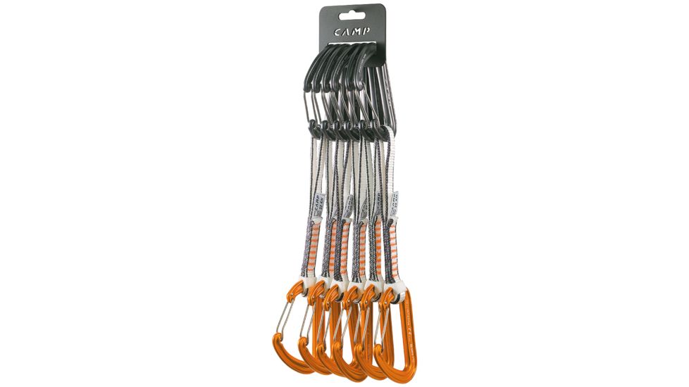 C.A.M.P. Photon Wire Express KS Dyneema Quickdraws - 6 Pack, 18cm, 2885